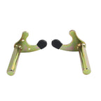 Pair of 17.7mm Rear Wheel Paddock Stand U-Adapter for Motorcycle