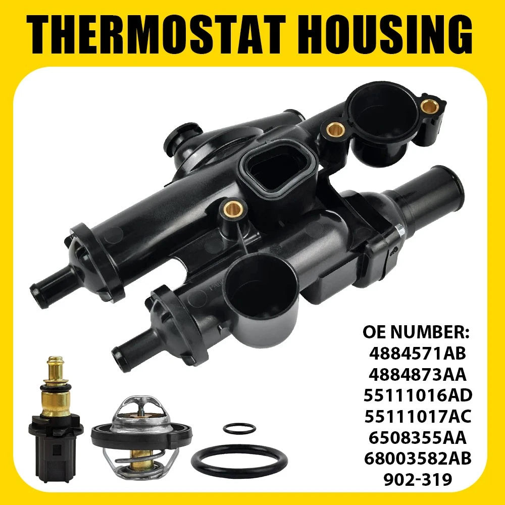 Thermostat Housing for Chrysler Sebring Dodge Journey (2007–2017)