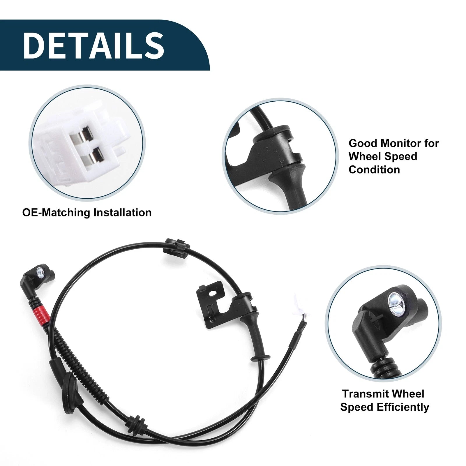 ABS Wheel Speed Sensor No. 956811R000 for Hyundai Accent (2011–2012)