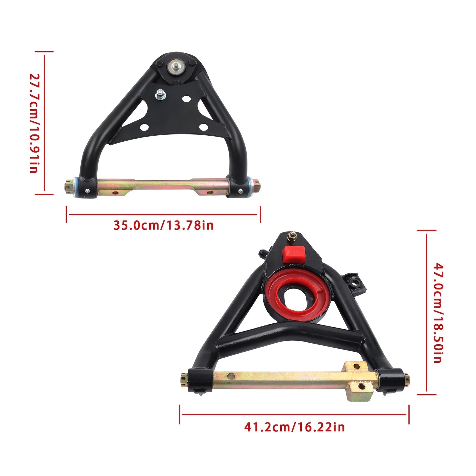 Set of 4 Control Arms 888129 for Chevrolet Biscayne (1958–1964)