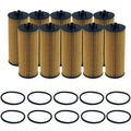 Set of 10 Wix Engine Oil Filters for Chrysler Dodge Jeep Ram VW 3.6 StdAsp