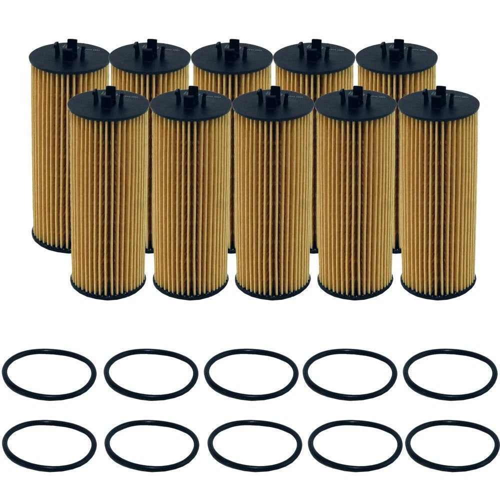 Set of 10 Wix Engine Oil Filters for Chrysler Dodge Jeep Ram VW 3.6 StdAsp