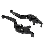 Black Extendable Brake Clutch Levers for BMW F800GS/Adventure, F800R (08-18)