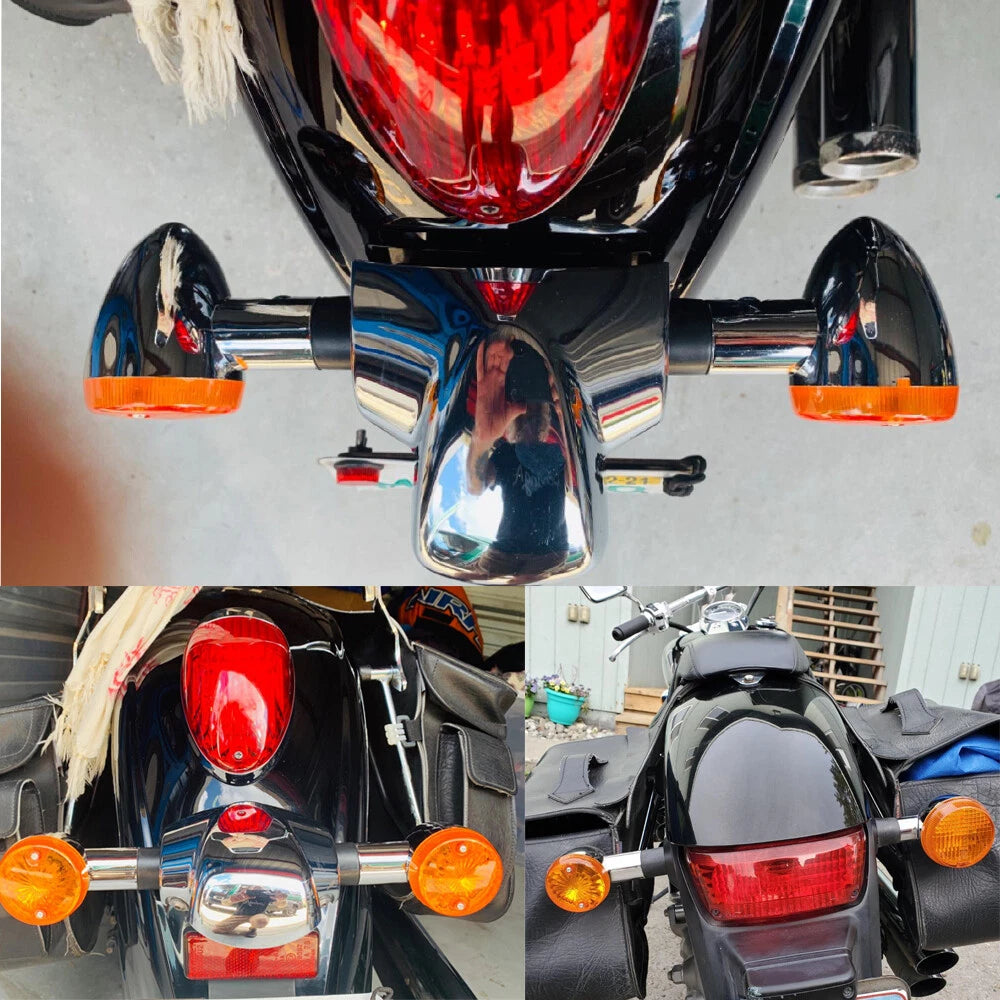 Turn Signal Light for Honda Shadow VT750 VT1100 Nighthawk 250 650 750 (1990–2009)
