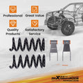 2" Front & 1-2" Rear Drop Kit Spring + Shackles for Chevy GMC C1500 (1988–1998)