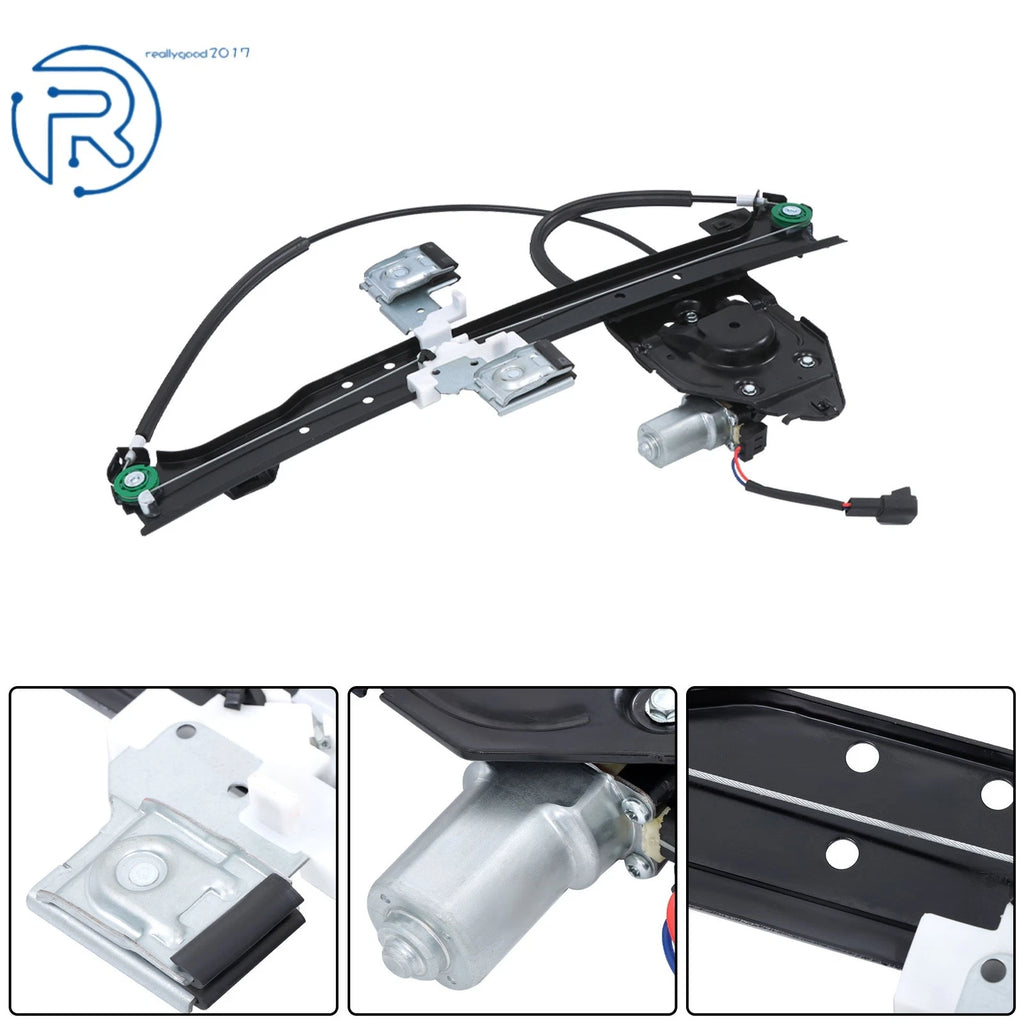 Power Window Regulator with Motor for Chevy GMC Envoy Buick Olds Saab