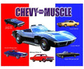 Vintage Metal Sign for Chevy Camaro Chevelle Nova Impala (1967–1973)