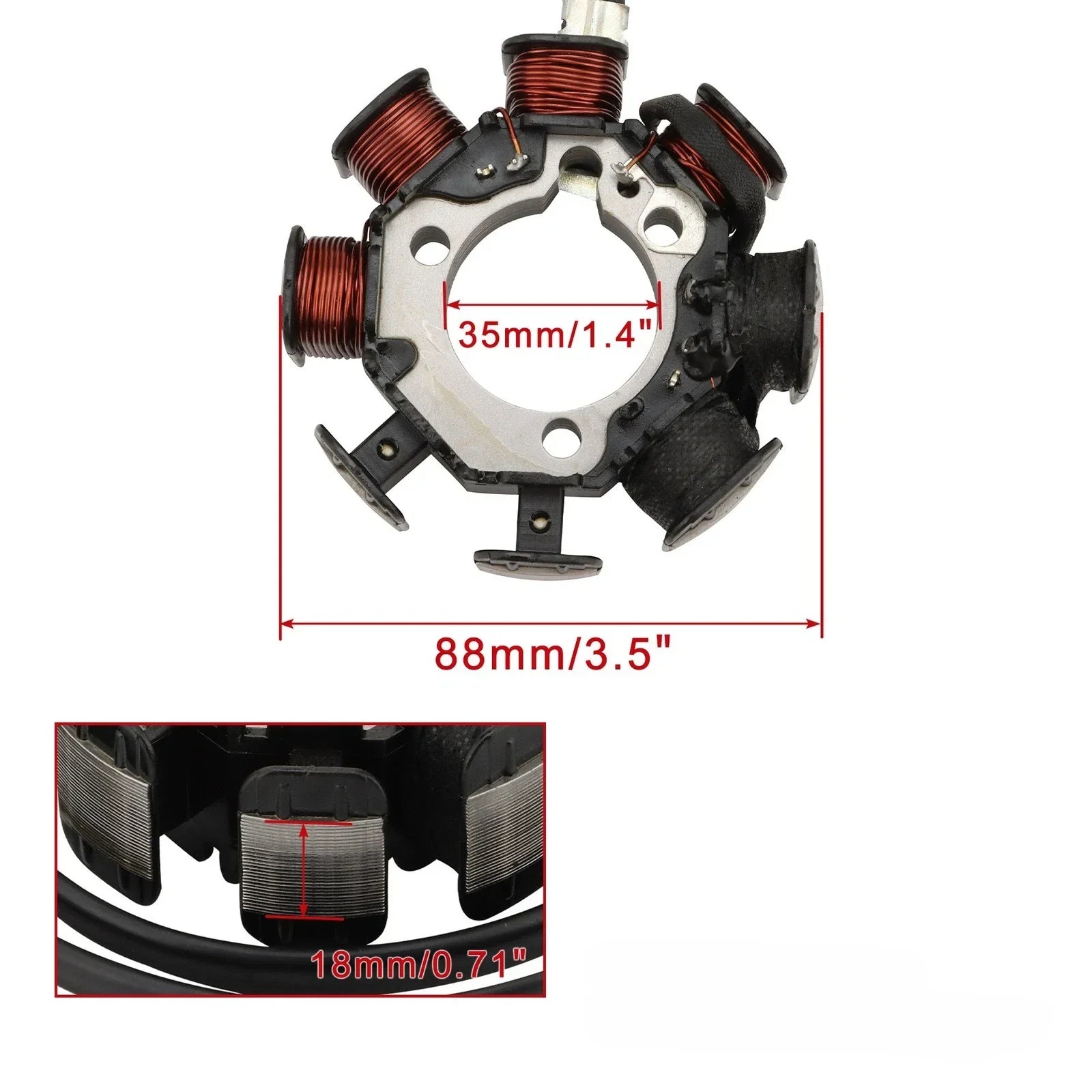 Stator for Honda XR200R (1985–2002)