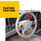 Steering Wheel Button Decals for Silverado Hummer H2 Trailblazer (2003-2009)