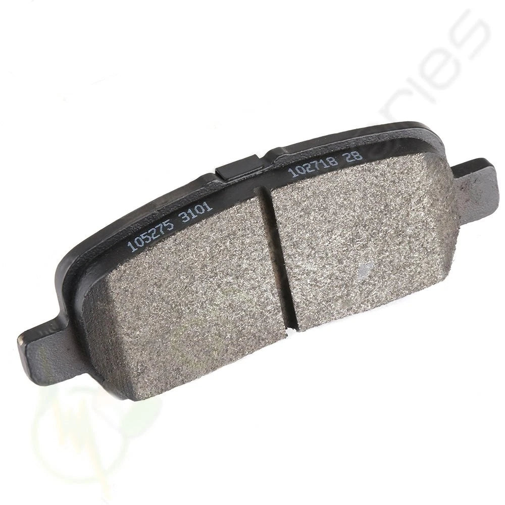 Set of 4 Low Dust Ceramic Brake Pads for Buick Allure (2005–2008)