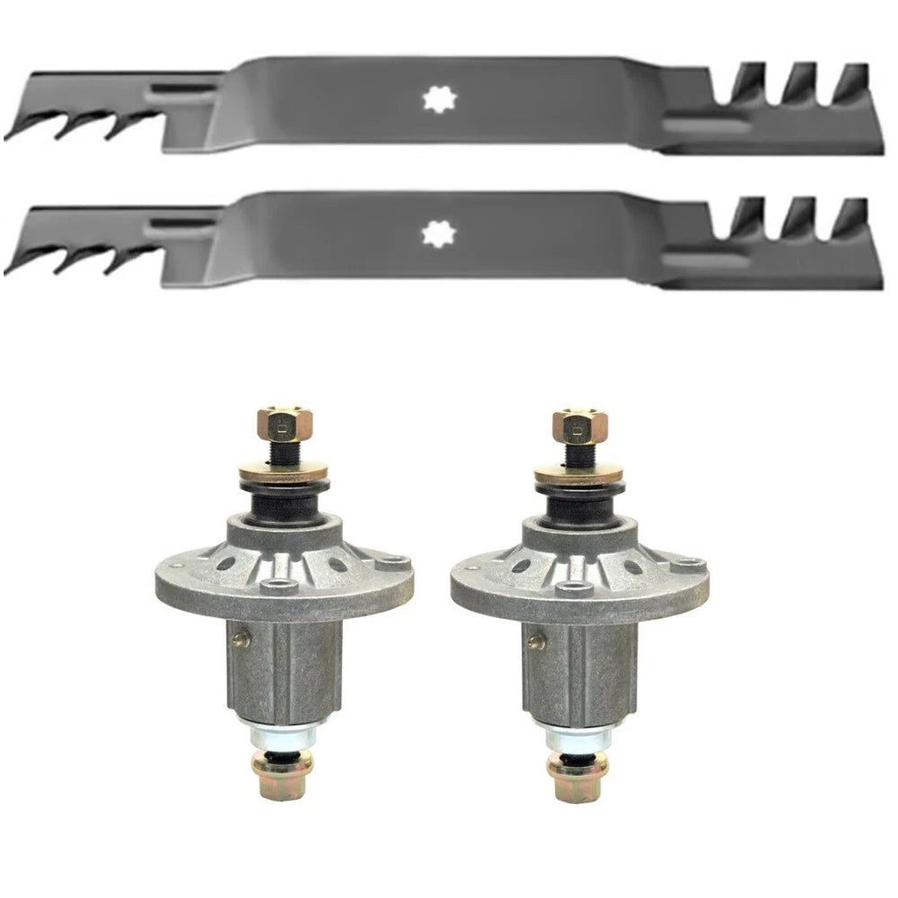 42" Spindle & Mulching Blade Kit for John Deere 100 L105 L107 L108 L111 L118