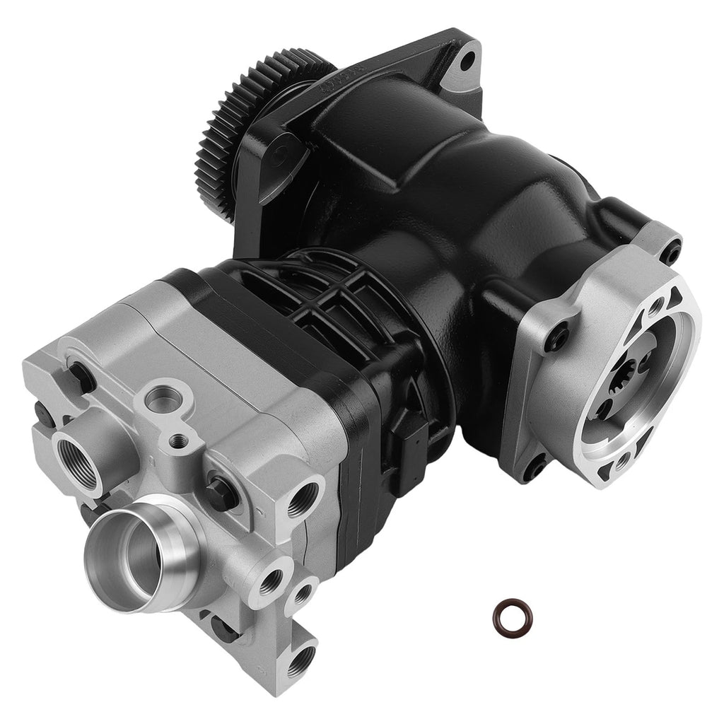 Air Compressor for Freightliner Detroit DD13 DD15 (2008-2015) Black