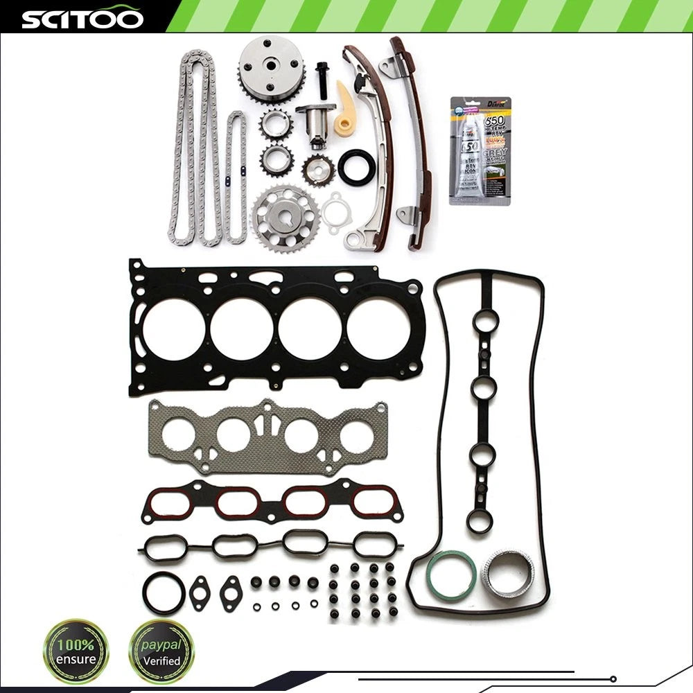 Timing Chain Kit Cover Gasket Set for Toyota Camry (2002–2009)