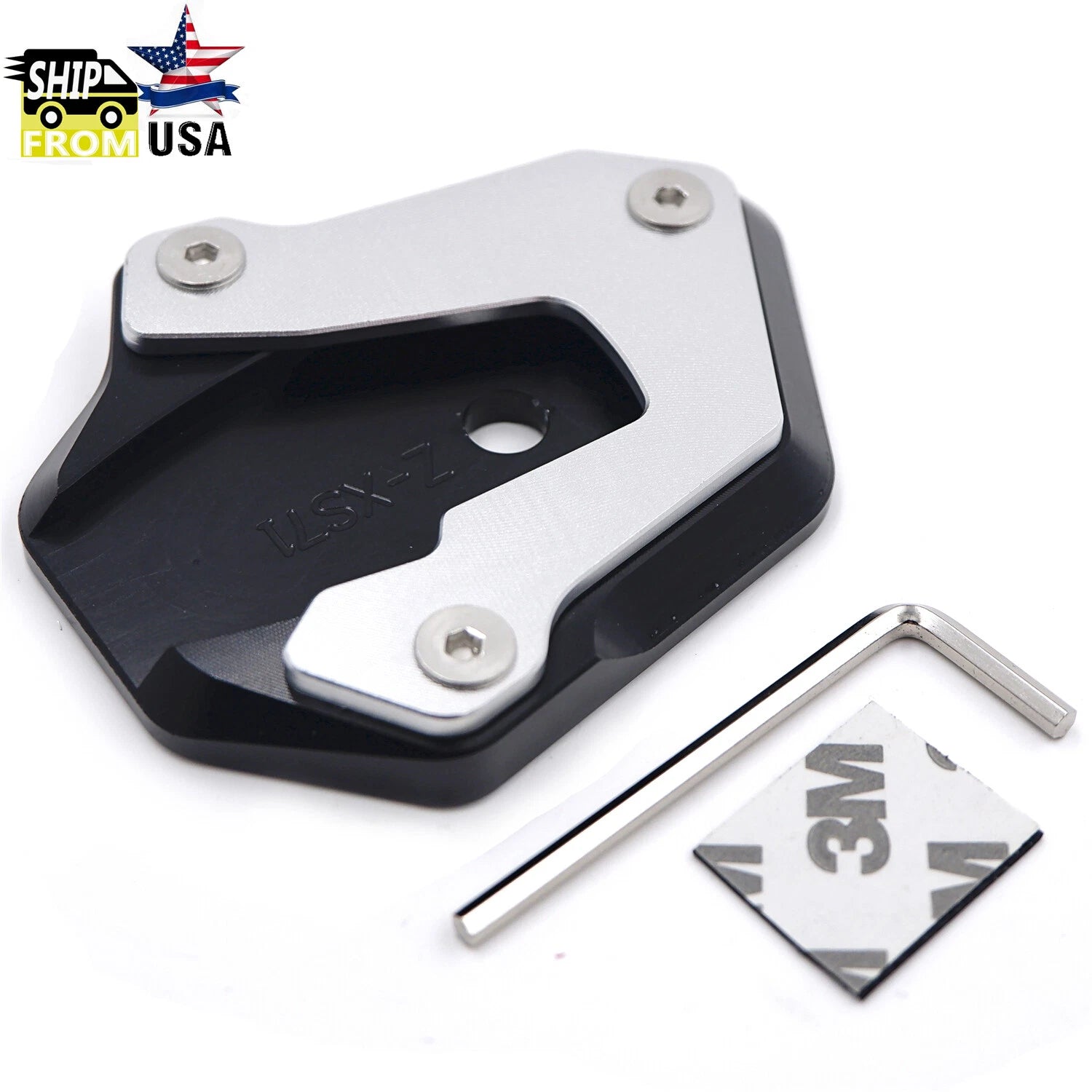 Side Stand Extension Pad for Suzuki GSXS1000/750 (2017–2023)