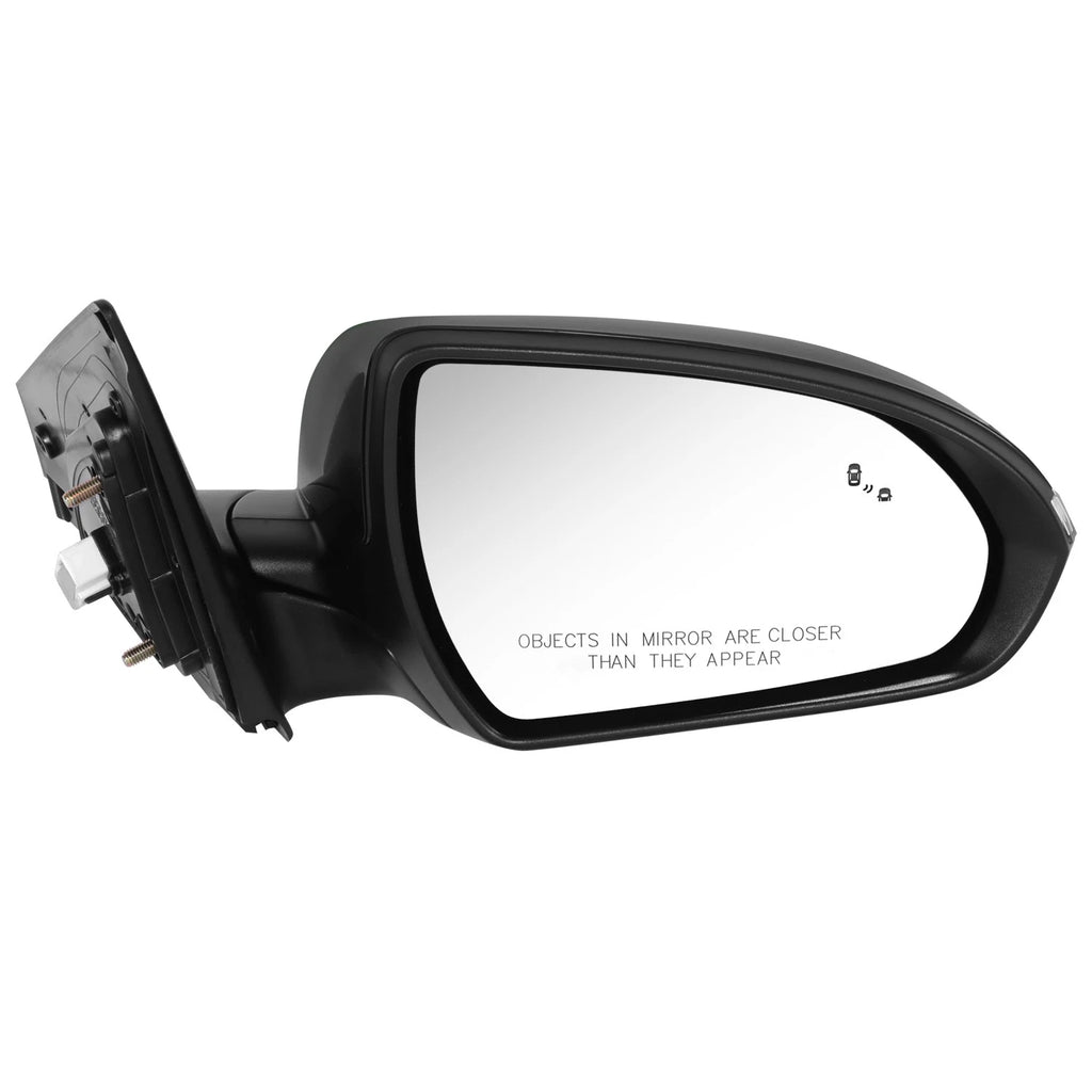 Right Side Door Mirror for Hyundai Elantra (2017–2018) - Heated, Turn Signal