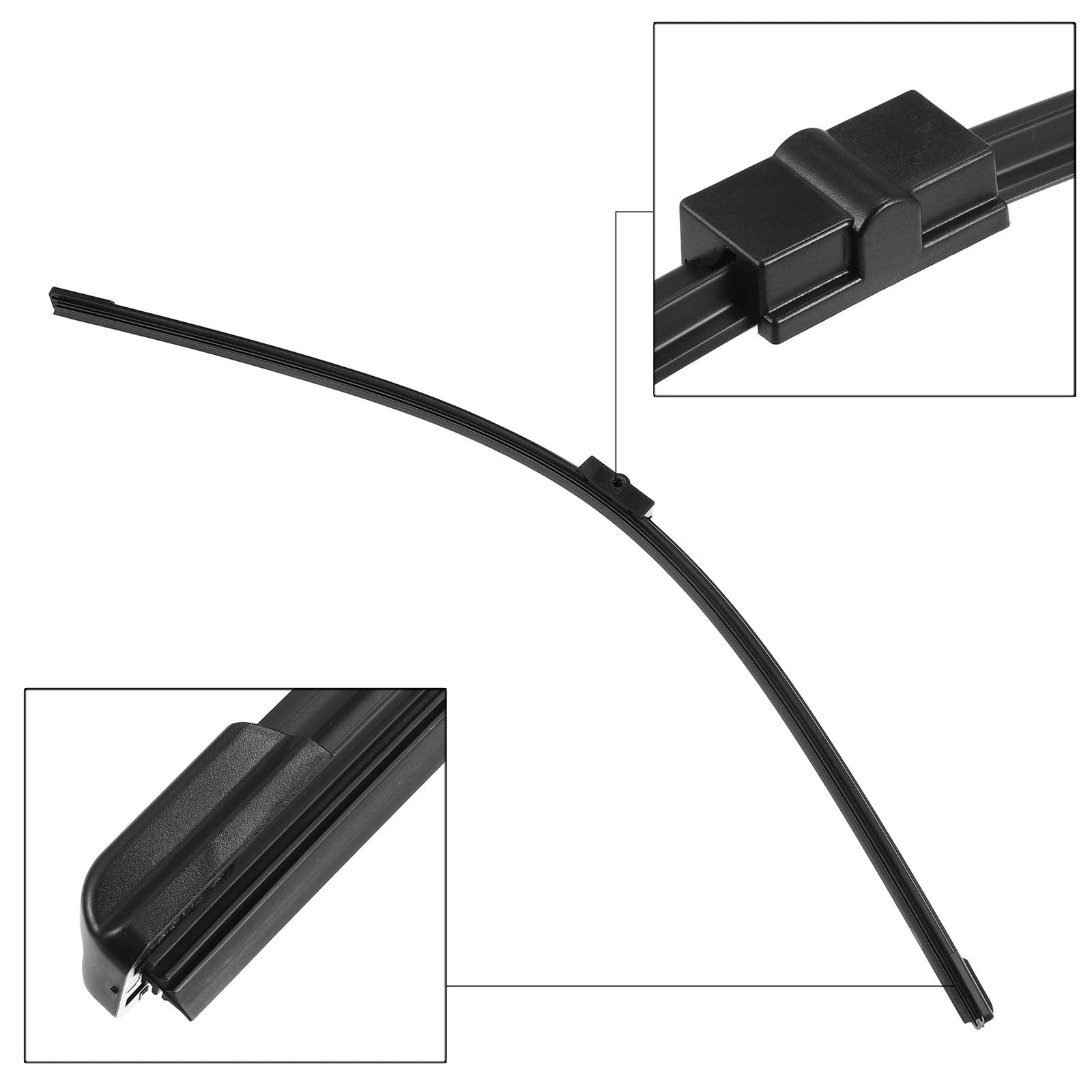 Set of 3 Wiper Blades for Ford Focus MK2 (2004–2011)