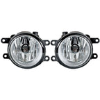 Clear H16 Fog Lights with Wiring and Switch for Toyota Yaris (2015–2016)
