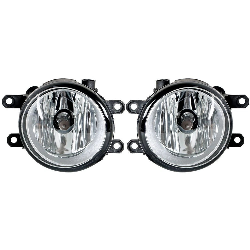 Clear H16 Fog Lights with Wiring and Switch for Toyota Yaris (2015–2016)