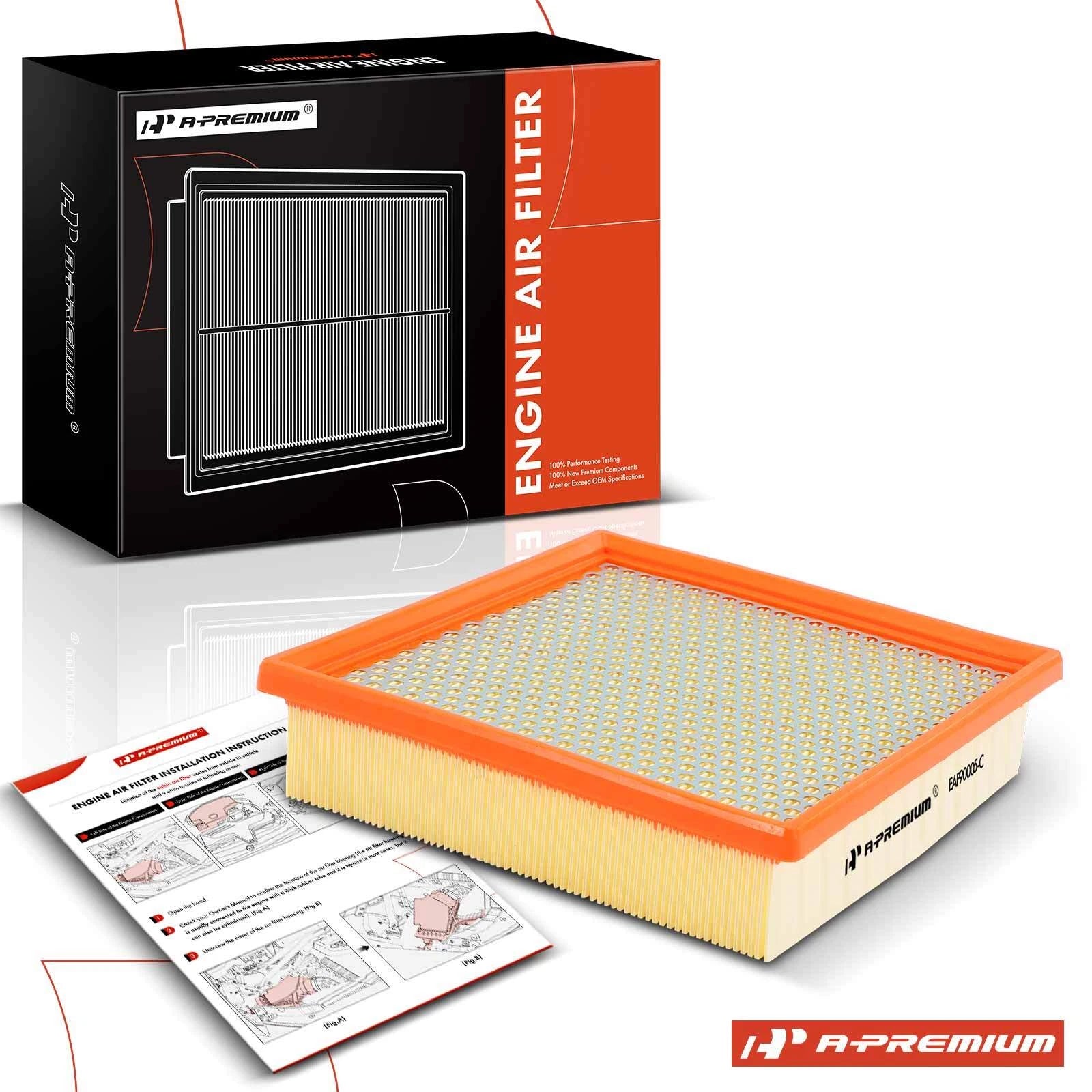 Engine Air Filter for Jeep Grand Cherokee (2014–2019)