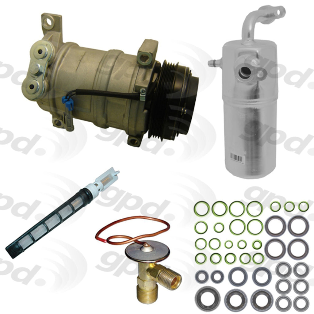 A/C Compressor with Clutch for Chevy Suburban Yukon 1500 2500