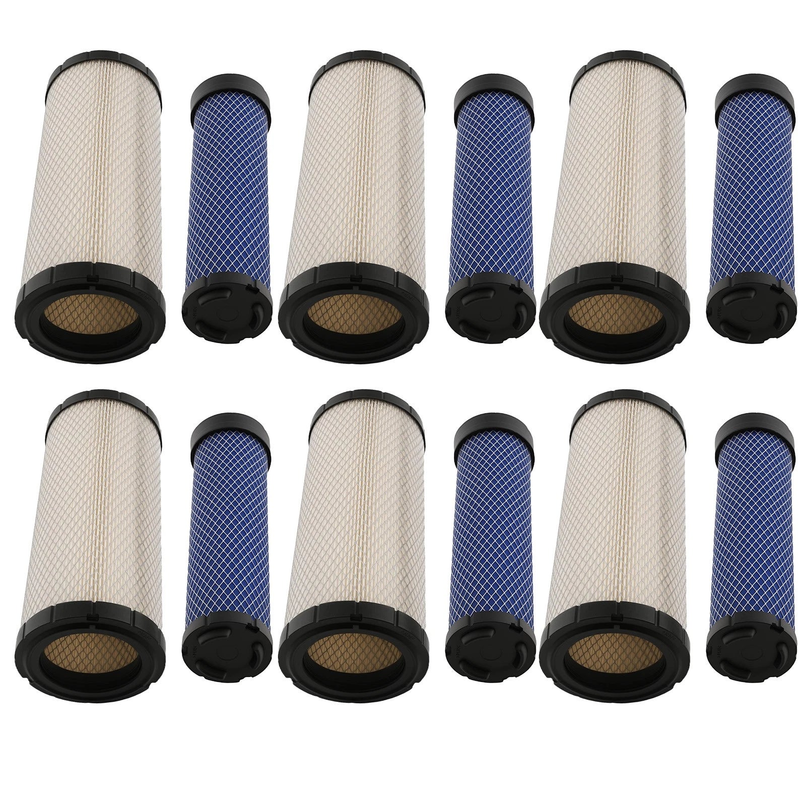 6PC Replacement Air Filter for Bobcat 331E 331G 334 337 341 RS3988 46489