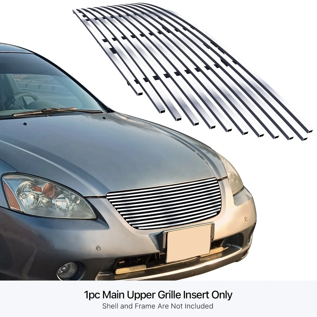 Stainless Steel Chrome Billet Grille Insert for Nissan Altima (2002-2004)