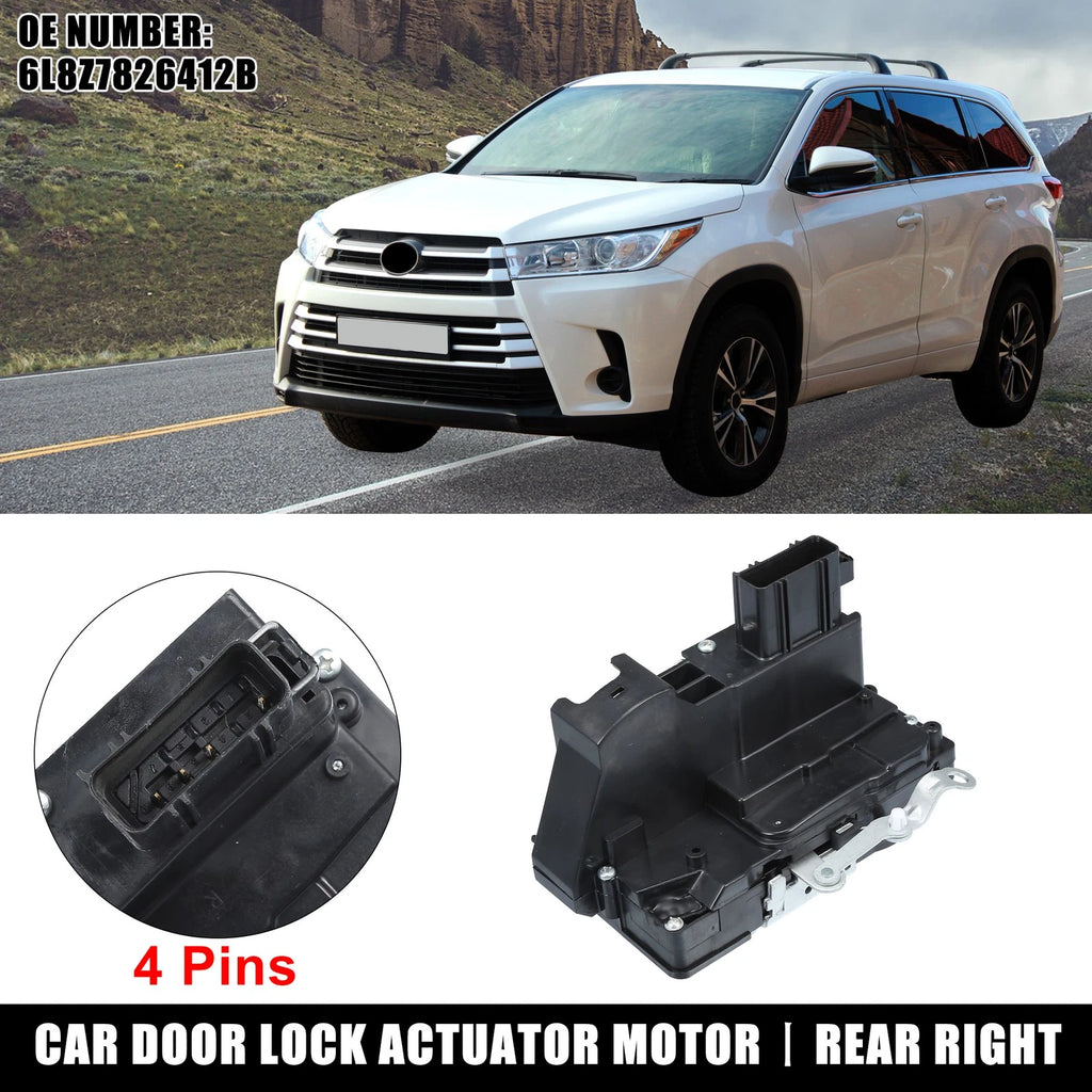 Rear Right Power Door Lock Actuator for Ford Escape (2001–2007) No.6L8Z7826412B
