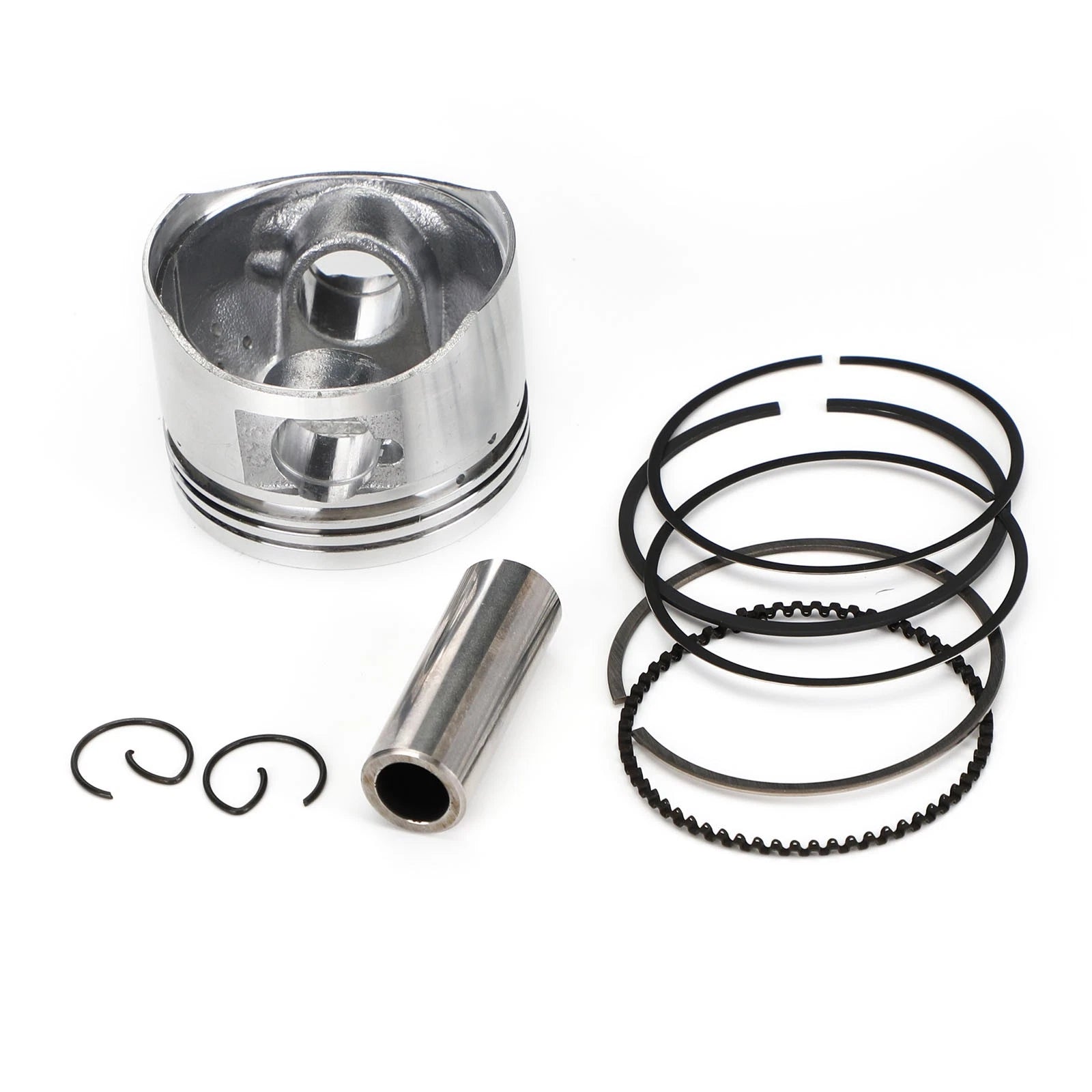 Piston Kit & Rings Set +1.00 53.4mm for Yamaha YW XC 125 BWS Cygnus X (2004–2020)