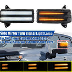 Smoked LED Wing Mirror Blinker Light for GMC Sierra 2500HD/3500HD (2020–2020)