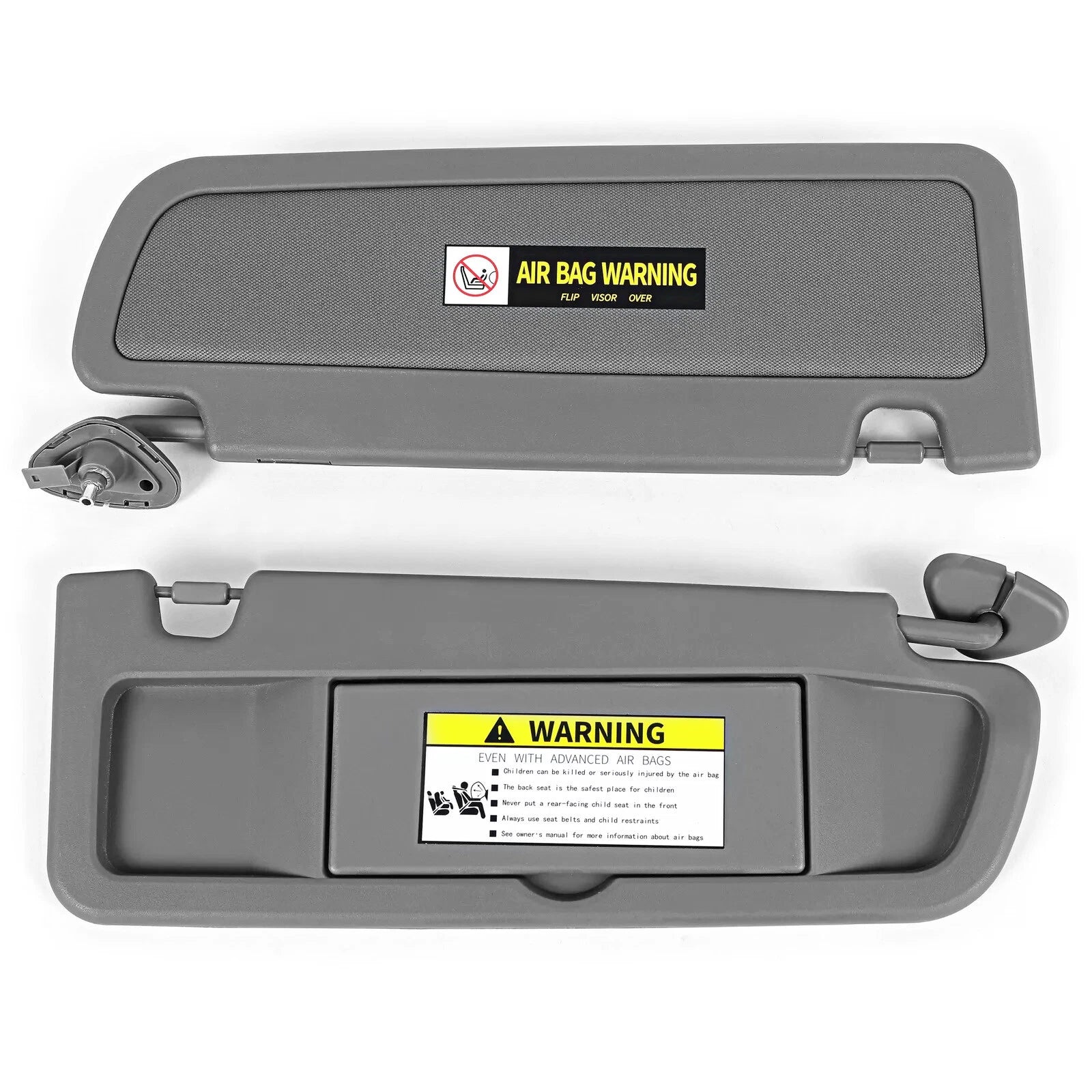 2X Dark Gray Sun Visor for Honda Civic (2006–2011)