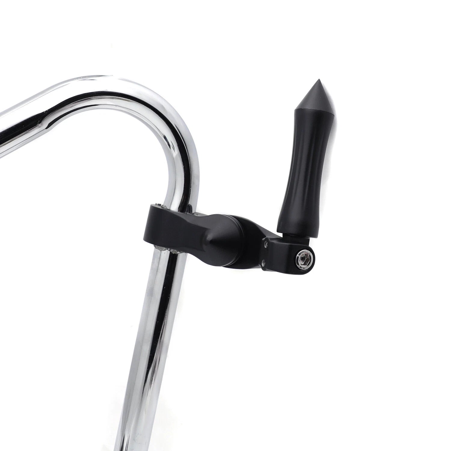 2X 2.5" Black Foot Pegs for Harley Sportster Dyna Touring