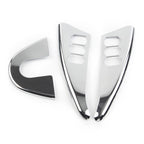Chrome Inner Fairing Switch Panel Accent Cover for Harley Electra Glide