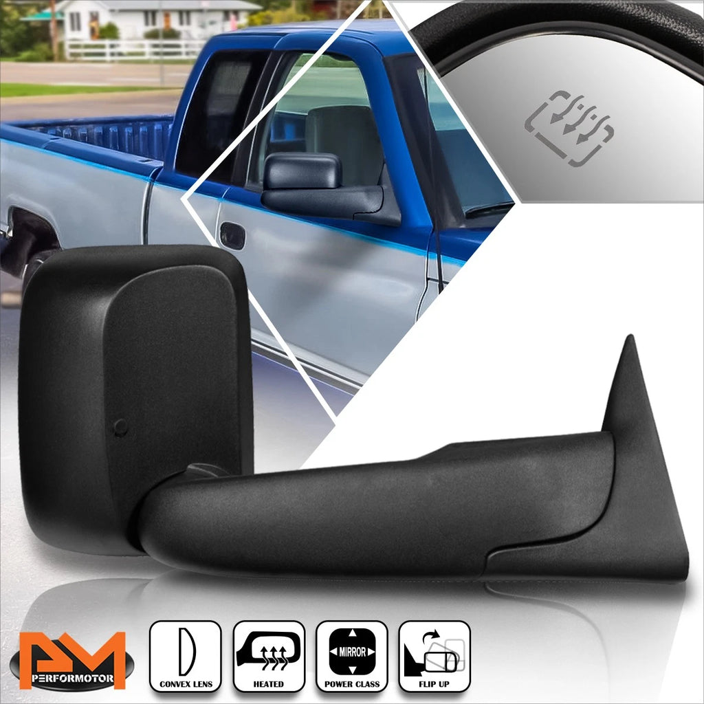 Powered Heated Side Towing Mirror Right for Dodge Ram 1500/2500/3500 (1994–1997)