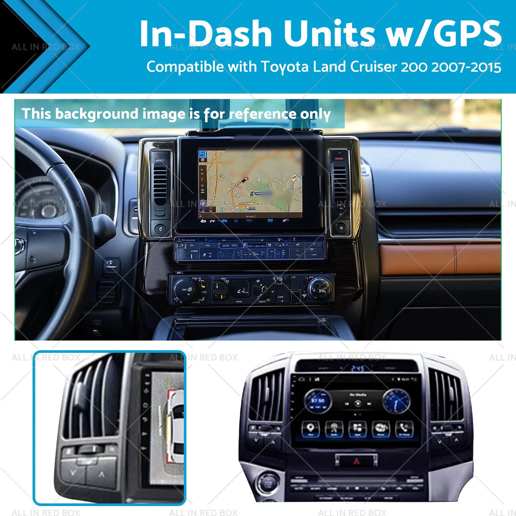 Radio Receiver for Toyota Land Cruiser 200 (2016–2021) - CarPlay, Android Auto