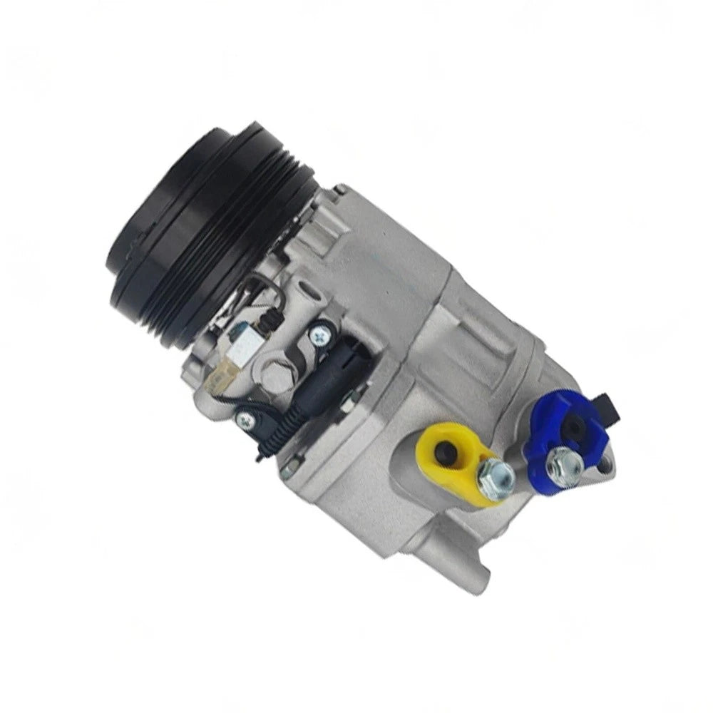 AC Compressor for BMW E53 X5 3.0d 3.0i 3.0L M57 D30 (2000–2006) w/ Belt Pulley