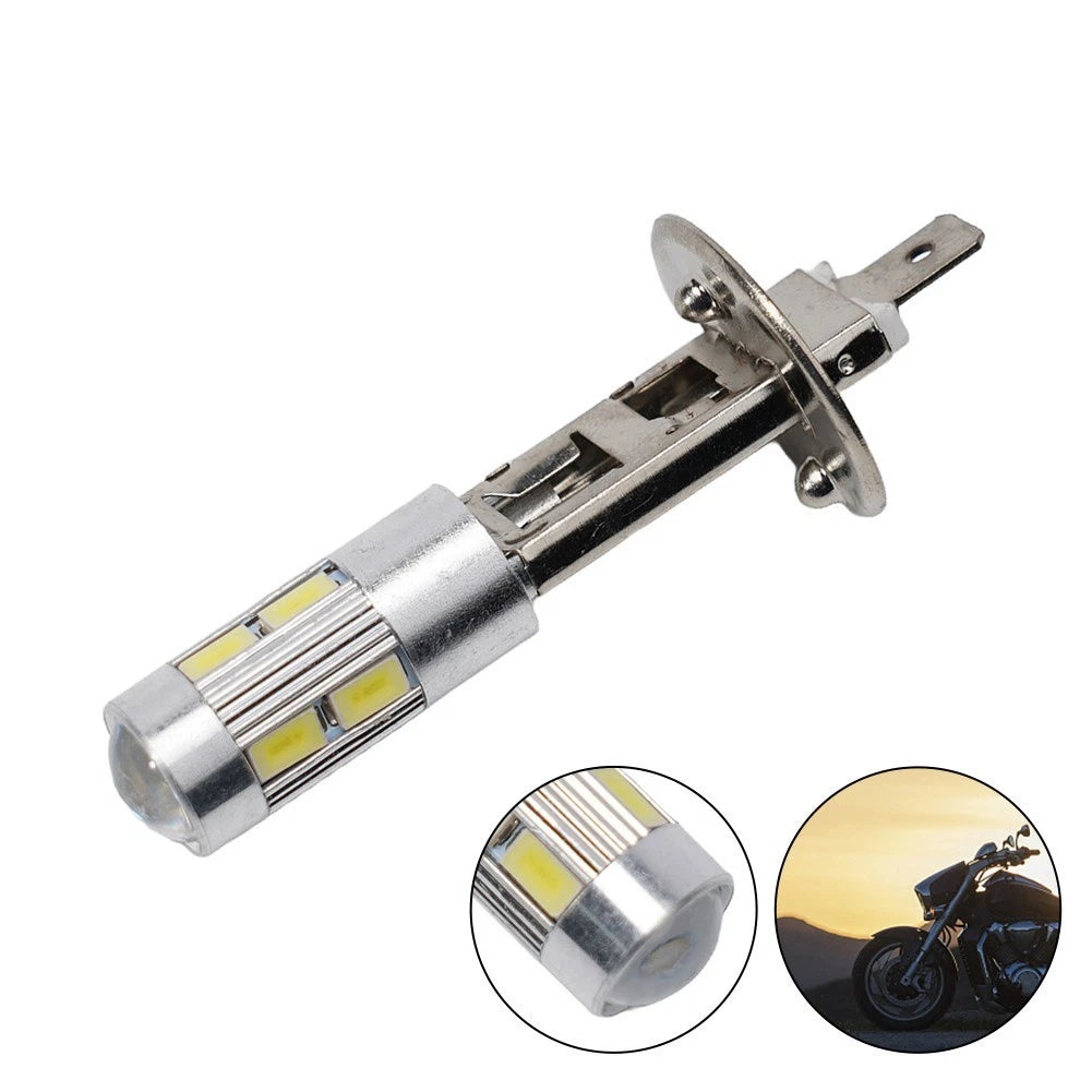2X LED Fog Lights for Motorcycle and Car (SMD 6000K)
