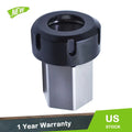 Hex Collet Block Chuck Holder for CNC Lathe Engraving Machine (ER-40)
