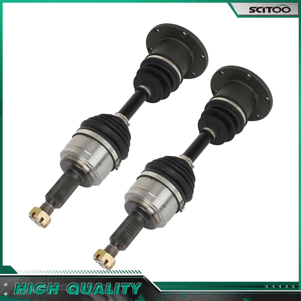 Set of 2 CV Axles for Ford F-150 Expedition 4.6L 5.3L (1997–2002) 4WD