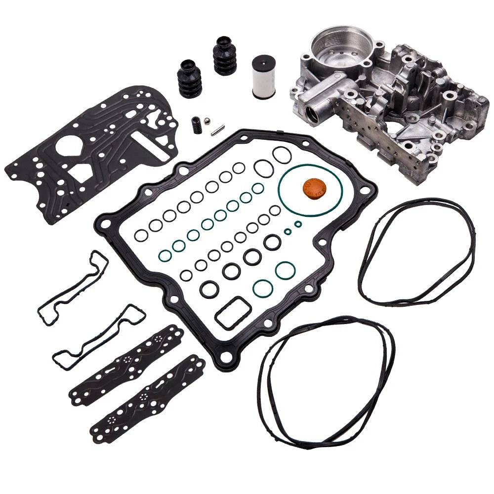 Transmission Valve Body + Repair Kit for Audi VW Skoda (0AM DQ200, 0AM325066AA)
