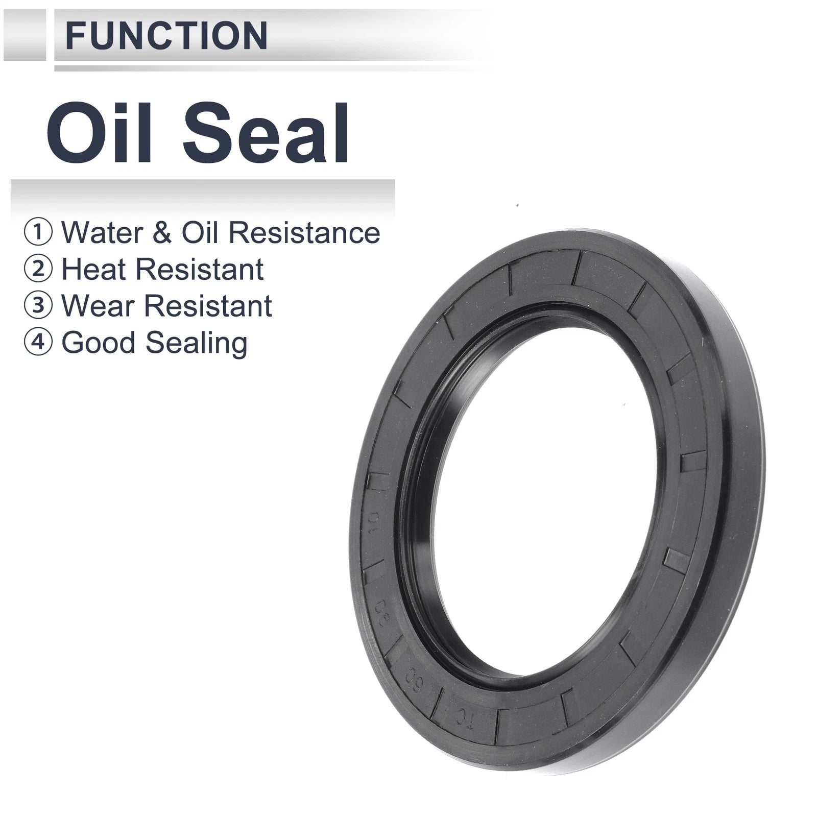Set of 5 Oil Seal Rotary Shaft Seal for Various Models (60x90x10mm)