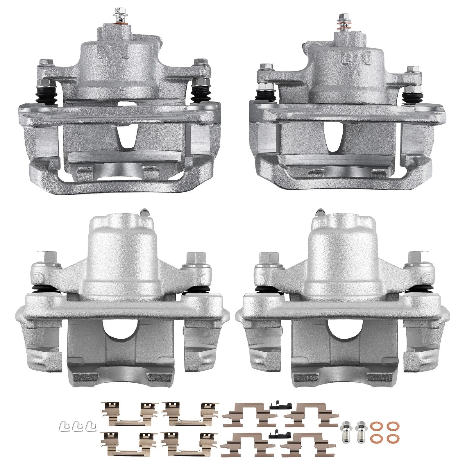 Front Rear Disc Brake Calipers with Bracket for Toyota Avalon Camry Solara (2010–2012)