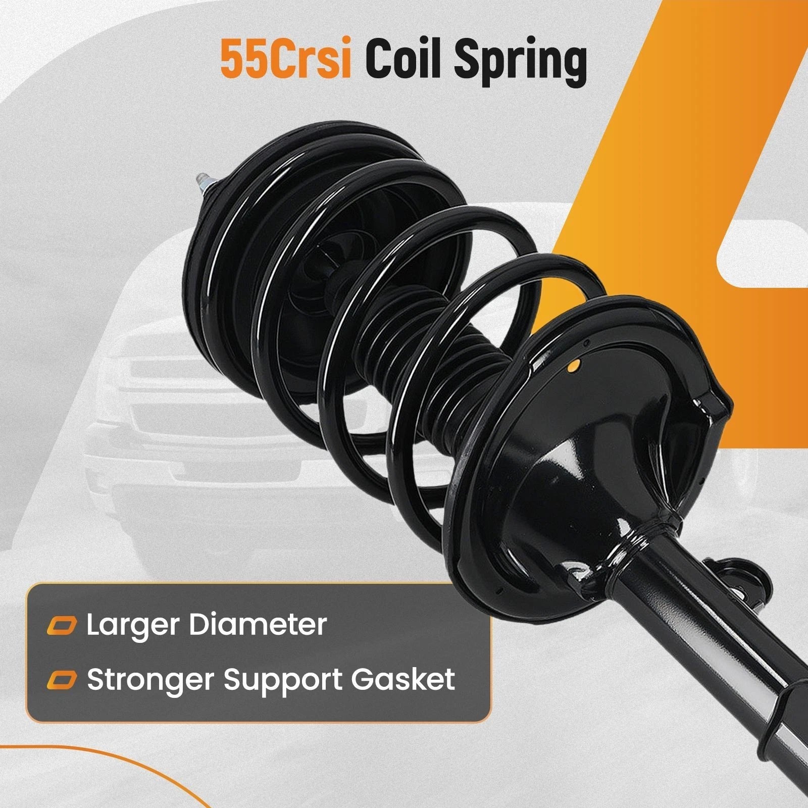 Front Strut Shock Coil Springs Assembly for Hyundai Santa Fe (2007–2009) AWD/RWD