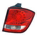 Replacement Passenger Side Outer LED Tail Light Assembly w/o Black Trim