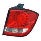 Replacement Passenger Side Outer LED Tail Light Assembly w/o Black Trim