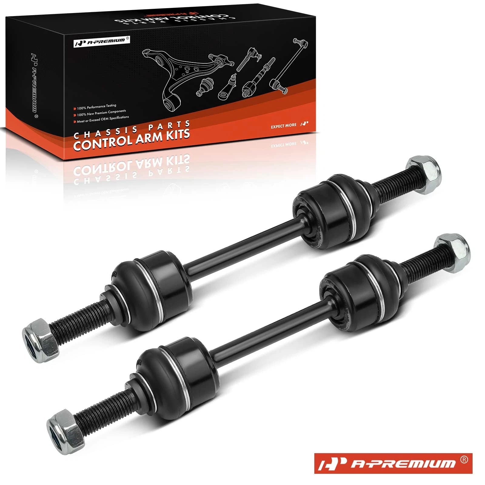 2X Front Stabilizer Bar Link for Ford F-150 F-250 (2009–2020)