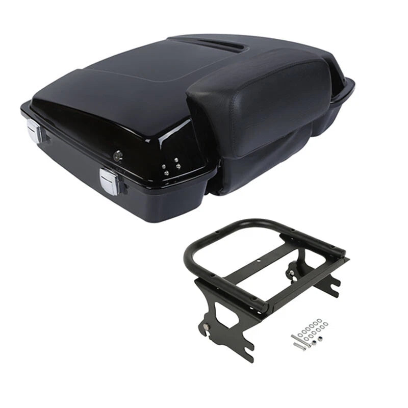 Razor Trunk Backrest Mount Rack for Harley Touring Road Glide (1997–2008)