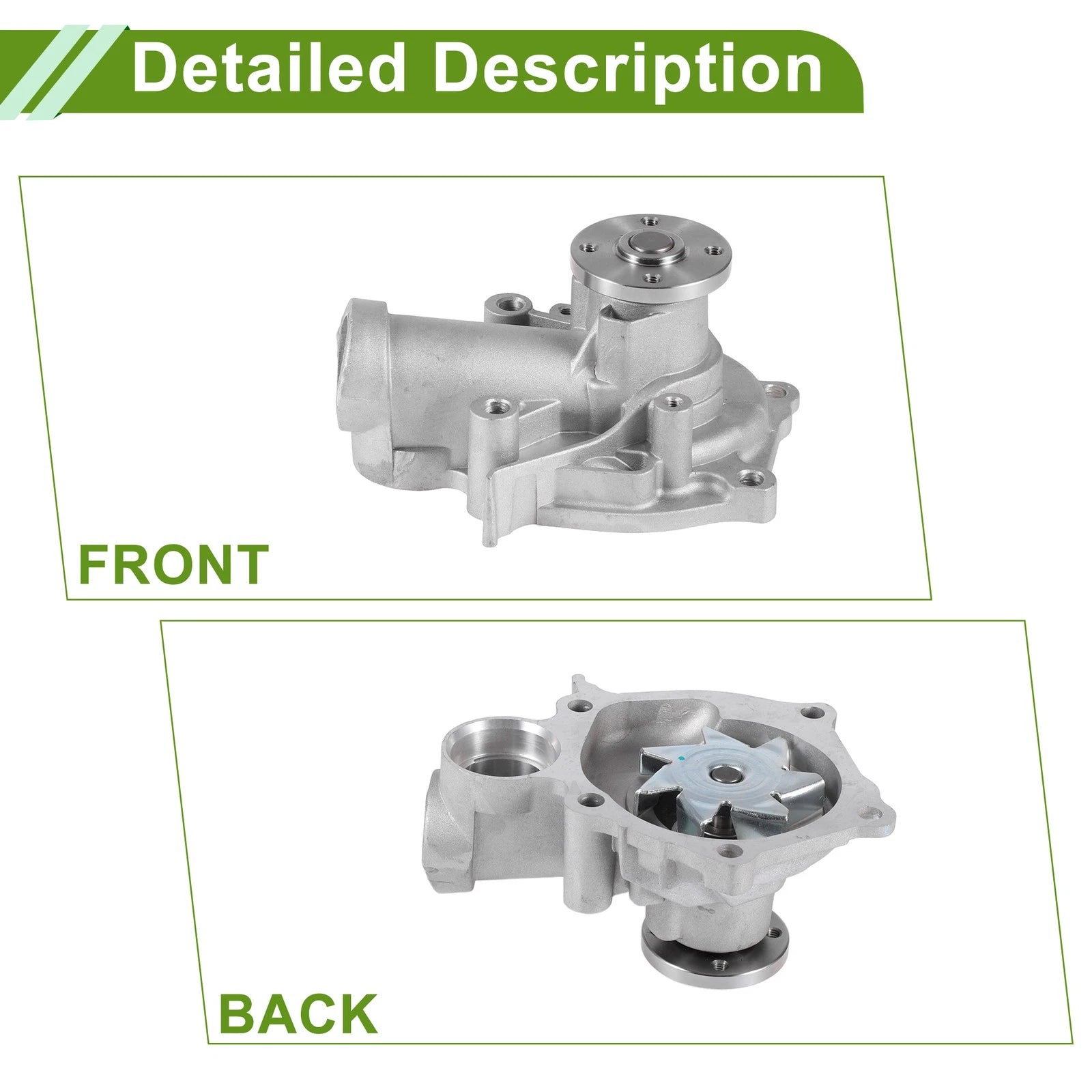 Engine Water Pump for Mitsubishi GrandIS (2003–2008) No. 1300A065