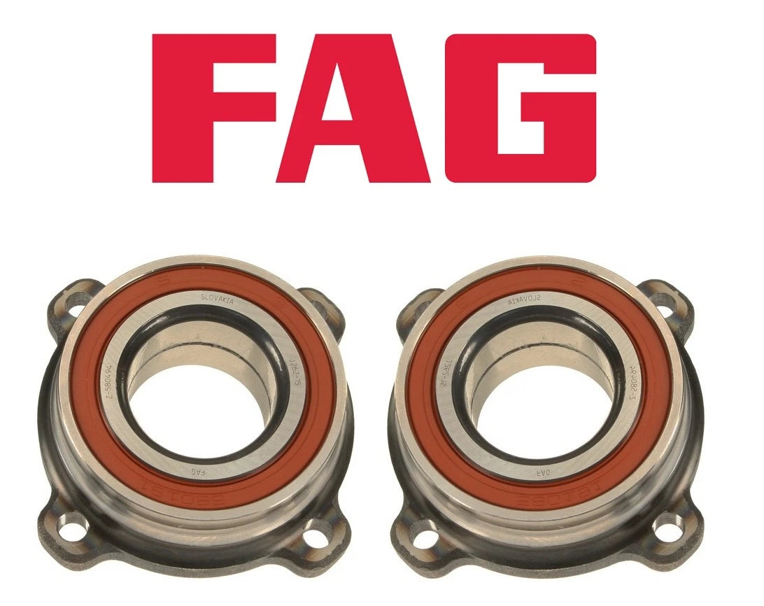 Set of 2 Rear Wheel Bearings for BMW E39 E60 5-Series 525i 545i M5 (OEM FAG)
