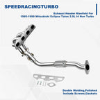 Exhaust Header Manifold for Mitsubishi Eclipse Talon 1995–1999 2.0L I4 Non Turbo