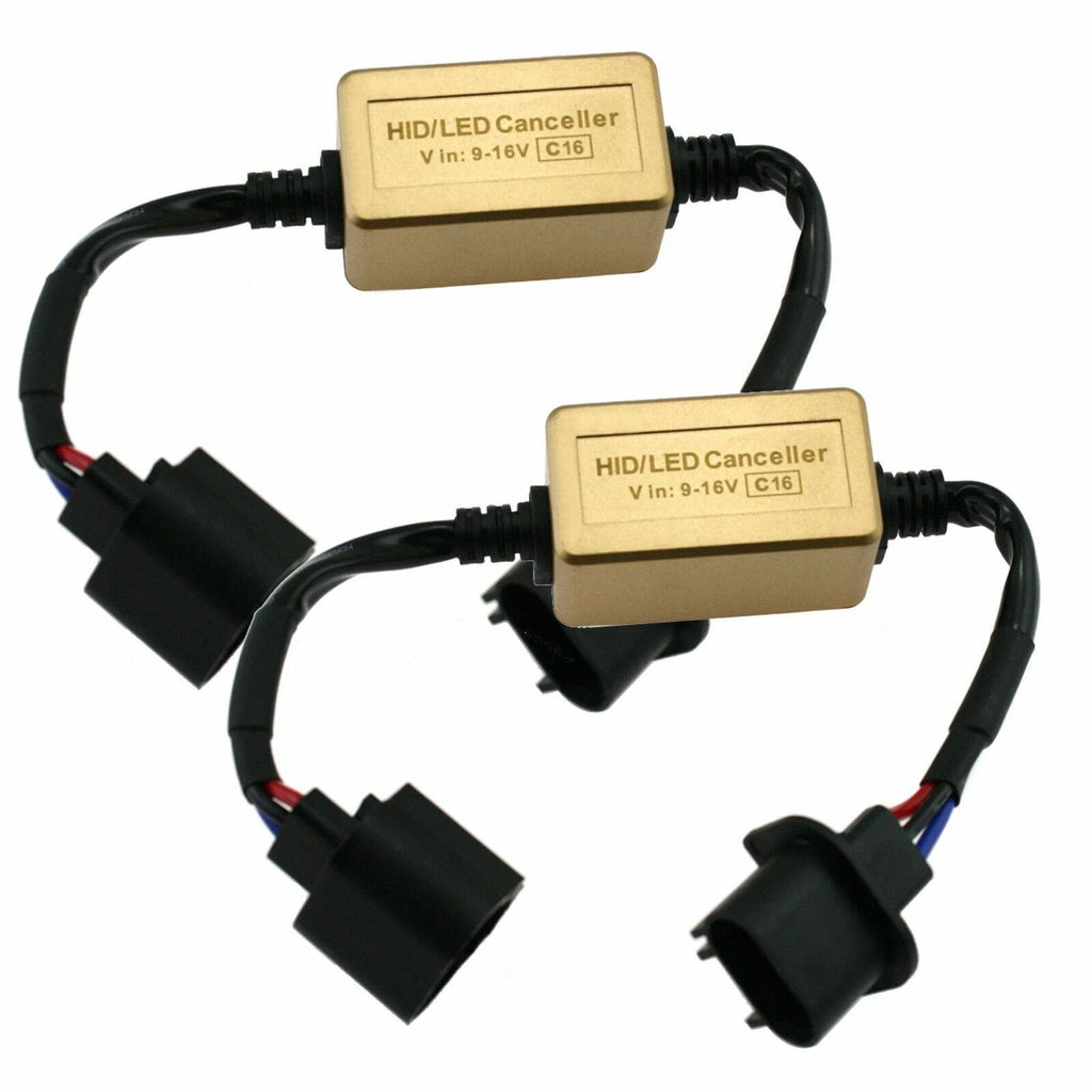 H13 9008 LED Headlight Canbus for NO Error Anti Flicker Resistors (2019-2024)